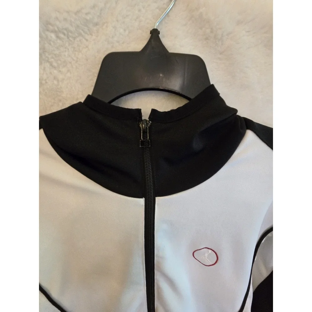 Nike Michael Jordan Retro White And Black Pullover 1/4 Zip‎ Size M/L
